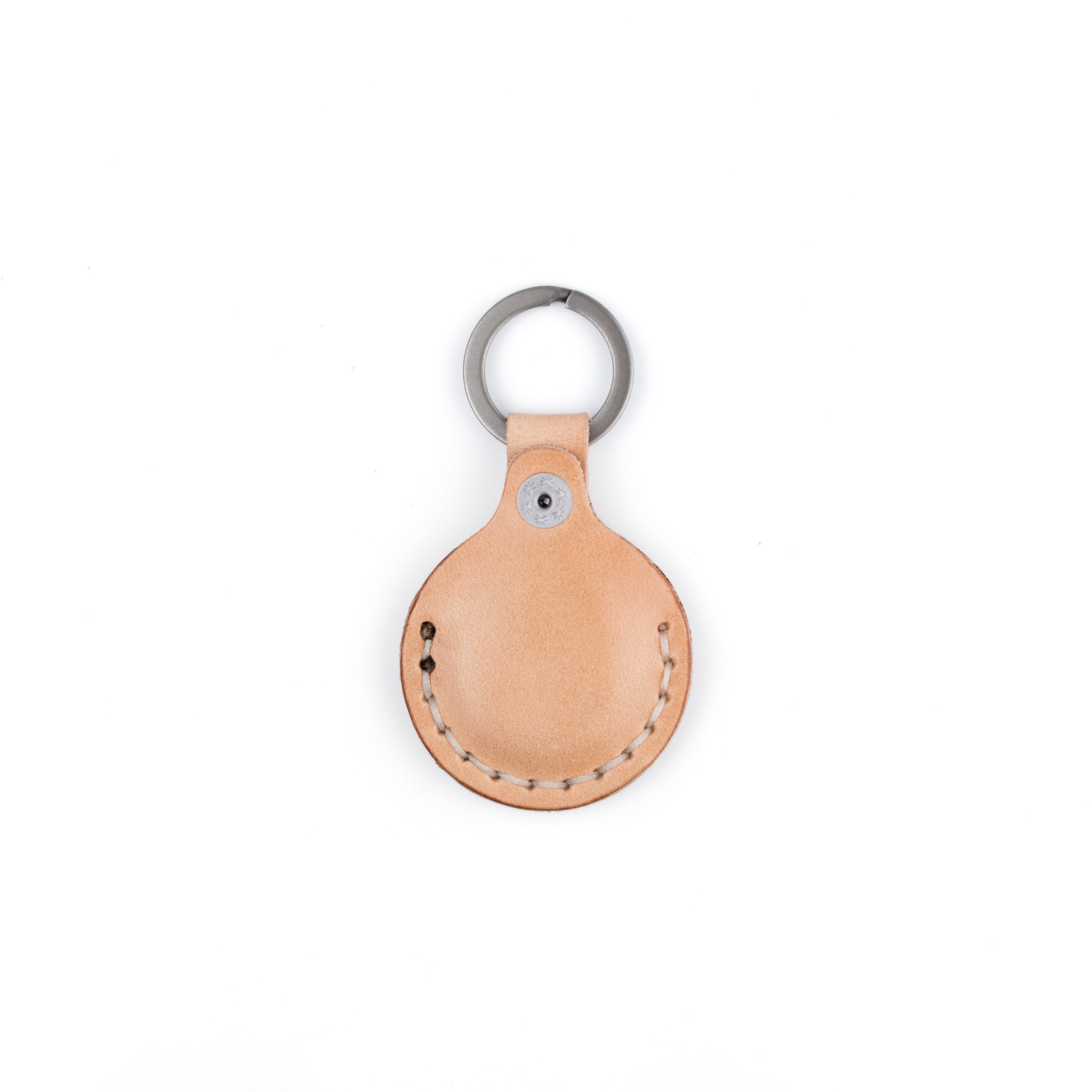 The AirTag Keyring - Russet