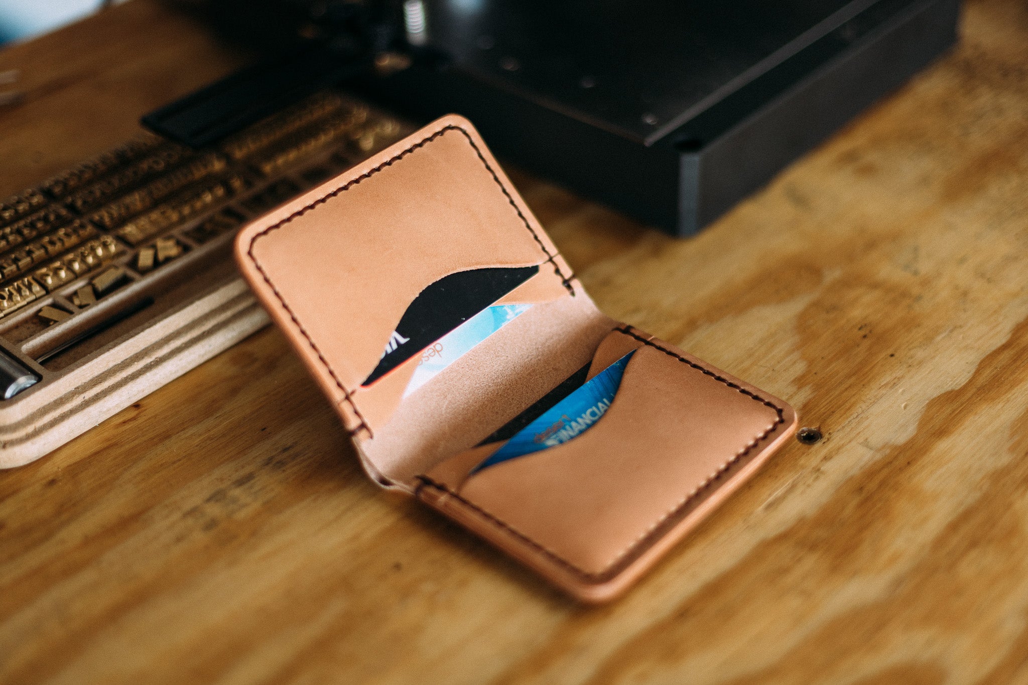 Handmade Leather Bifold Wallets - Lost Dutchman Leather